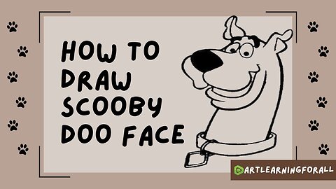 🎨 Learn to Sketch Scooby-Doo in Minutes! 🐶✏️