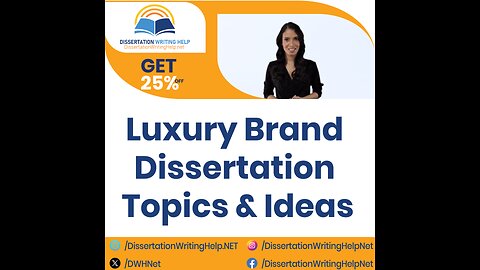 Luxury Brand Dissertation Topics | dissertationwritinghelp.net