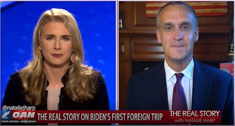 The Real Story - OAN Biden's First Foreign Trip with Corey Lewandowski