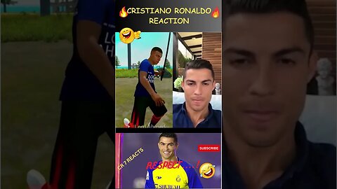 RONALDO REACTION VIDEO 😂😂😂 #shorts #ronaldo #football #messi #nymar #new #soccer