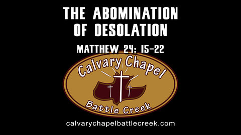 August 13, 2003 - The Abomination of Desolation