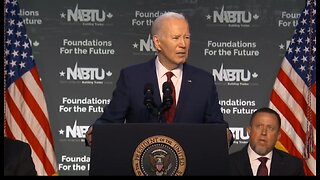 OMG LOL. Confused Biden Reads 'Pause' From Teleprompter