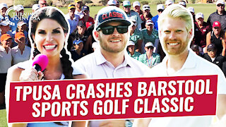 TPUSA Crashes Barstool Sports Golf Classic