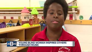 Detroit 2020 Person of the Week: Blind woman inspires others through music