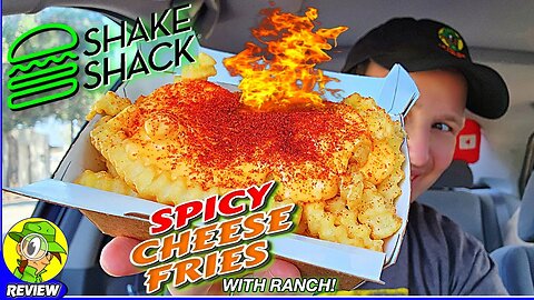 Shake Shack® SPICY CHEESE FRIES WITH RANCH Review 🔥🧀🍟 ⎮ Peep THIS Out! 🕵️‍♂️
