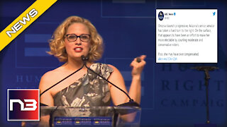 Liberal News Calls Kyrsten Sinema “Two Words” For Standing Up Against Dem Spending Bill