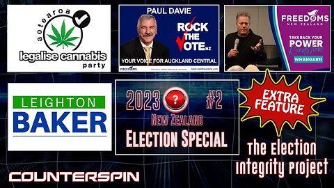 NZ 2023 Election Special #2 : Maki Herbert, Michael Avenell, Brian Tamaki, Leighton Baker