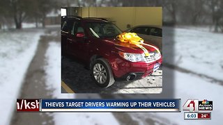 Stilwell woman sees her car stolen from driveway