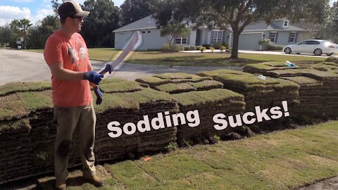 Installing Bimini Bermuda Sod in Florida - Starter Fertilizer