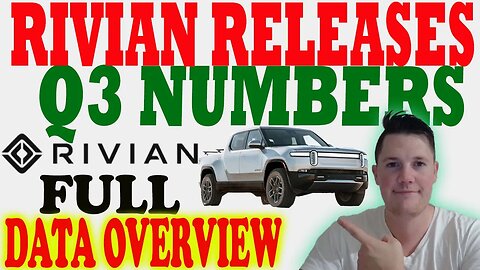 Rivian Unveils Q3 Production Numbers │ BIG Money Buying Rivian Today ⚠️ Rivian Investors MUST WATCH