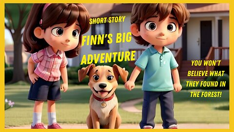 Finn's Big Adventure- You Won't Believe What They Found in the Forest! (It's AMAZING!)