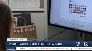 Jamul mom worried about visual fatigue from remote learning