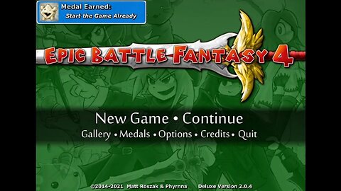 Epic Battle Fantasy 4 (PC) - Epic Mode, All Challenges - Part 1: The Missing Jewel