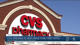CVS offers drive-thru testing at three Tucson-area locations