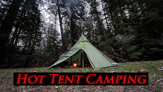 Hot Tent Camping