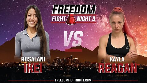 Rosalani Ikei vs Kayla Reagan - Freedom Fight Night 3 (Full Fight)