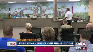 Sanibel mayor pushes for solutions to releases