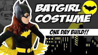 🦇💥LAST MINUTE DIY HALLOWEEN BATGIRL COSTUME COSPLAY💥🦇