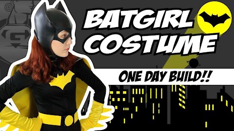 🦇💥LAST MINUTE DIY HALLOWEEN BATGIRL COSTUME COSPLAY💥🦇