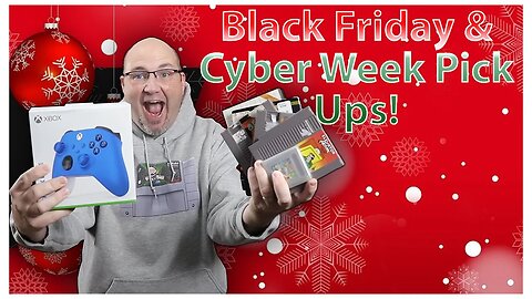 We Saved HUNDREDS!! Black Friday & Cyber Week Xbox, Switch, & Retro Pick Ups