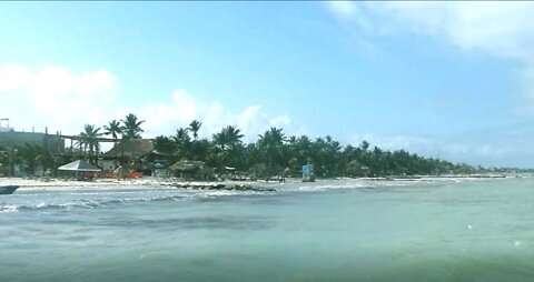 On the Wharf, Isla Holbox, Yucatan, Mexico