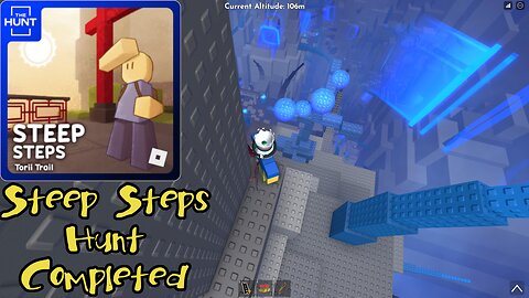 AndersonPlays Roblox STEEP STEPS [🔥HUNT🔥] - Steep Steps The Hunt Walkthrough