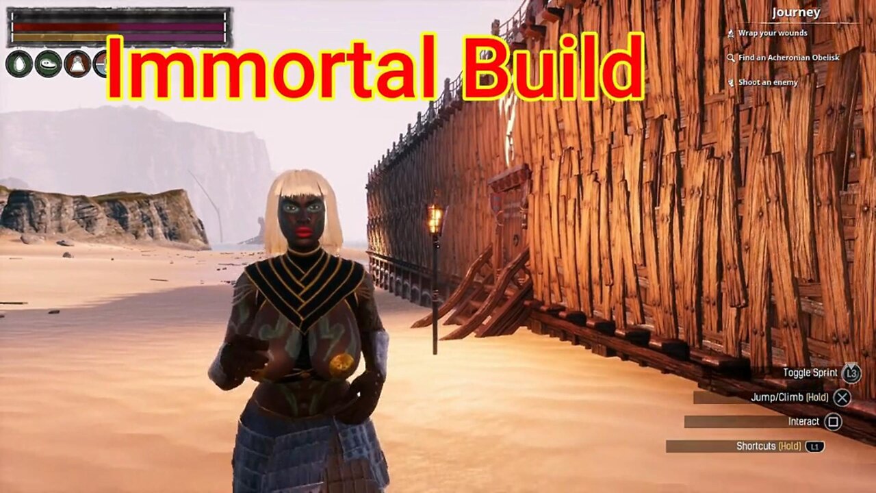 Conan Exiles Beginners Guide Immortal Build Busty Boobs