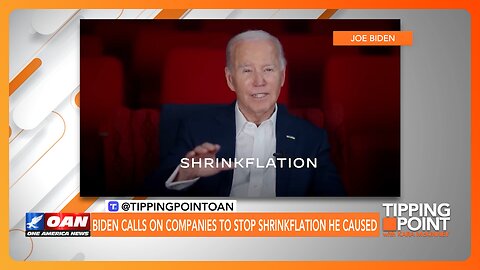 Biden Calls on Companies to Stop Shrinkflation He Caused | TIPPING POINT 🟧