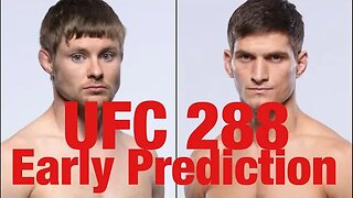 Bryce Mitchell Vs Movsar Evloev UFC 288 Early Prediction!