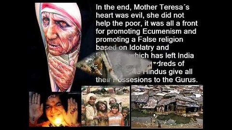 "Some things humans need to understand about ""Mother Teresa"" to understand our world:"