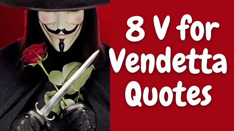 #vforvendettaquotes #vforvendetta #motivationalquotes #shortsvideo 8 V for Vendetta Quotes