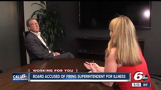 Ex-Superintendent Says He Was Fired For His Disability