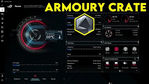 How to Use ASUS ROG Armoury Crate + Review