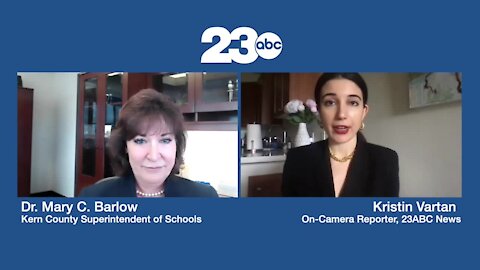 Interview with said Dr. Mary C. Barlow, Kern County Superintendent of Schools regarding the past year