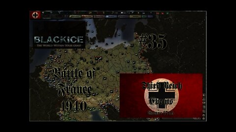 Let's Play Hearts of Iron 3: TFH w/BlackICE 7.54 & Third Reich Events Part 35 (Germany)