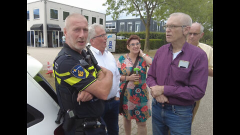 HartVoorVrijheid ALV 27 08 2022 politie opgeroepen door het bestuur