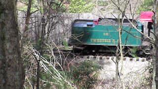 Tweetsie Railroad No.12 Rolling Through The Woods By Itself