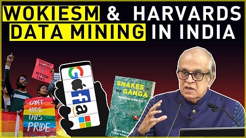 Wokiesm & Harvard's data mining in India | Rajiv Malhotra at Pragna Bharati