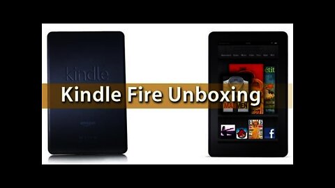 Amazon Kindle Fire Tablet Unboxing - First Look At The New Tablet and E-reader