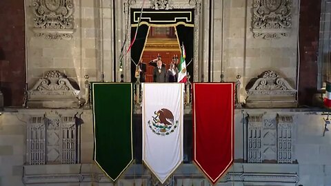 GRITO DE INDEPENDENCIA, ZOCALAO DE LA CIUDAD DE MÉXICO PRESIDENTE ANDRES MANUEL LOPEZ OBRADOR 2023