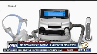 San Diego company races to produce more ventilators