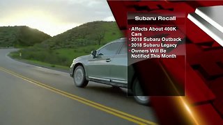 Subaru recalls 640K vehicles globally for stalling problems