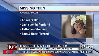 Missing teen may be in danger