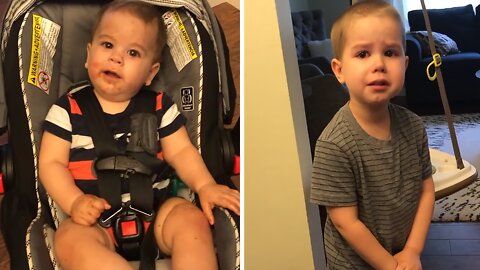 Kid Feels Bad After Giving Chocolate To His Baby Brother