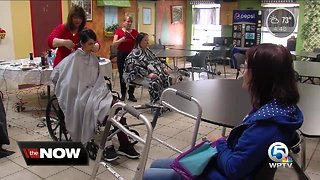 Free haircuts for the disabled at Seagull Services