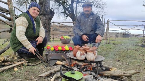 Piti Azerbaijani cuisine, Cooking on Nature, Outdoor Cooking
