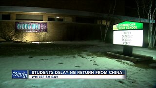 Three Dominican High School students delaying return home from China 'as a precautionary measure'