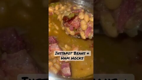 #instspotrecipe Hot beans & ham hocks!! Delicious 🤤 #nocopyrightmusic #homemade #hotsoup
