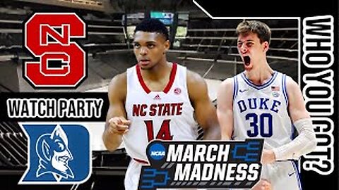 NC State Wolfpack vs Duke Blue Devils | Play by Play Stream | NCAA Elite 8