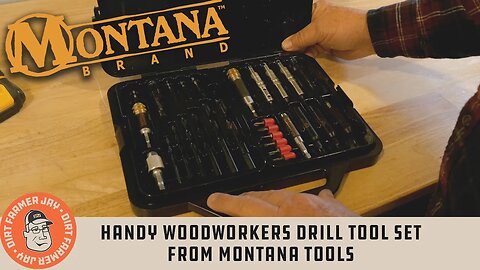 Handy Woodworkers Drill Tool Set from Montana Tools